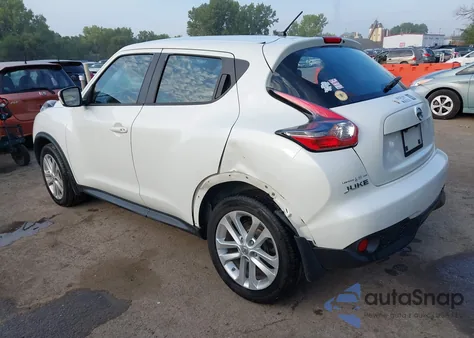 2015 Nissan Juke S из США, поврежденный, VIN JN8AF5MR9FT505202
